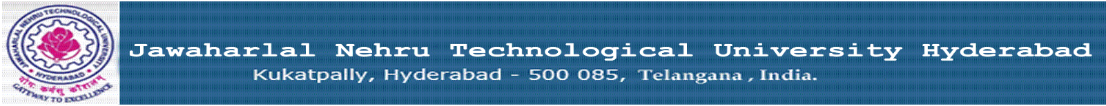 banner of jntuh